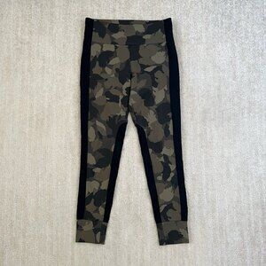Athleta Essex Camo Hybrid Pull On Leggings Tights Pants With Pockets M